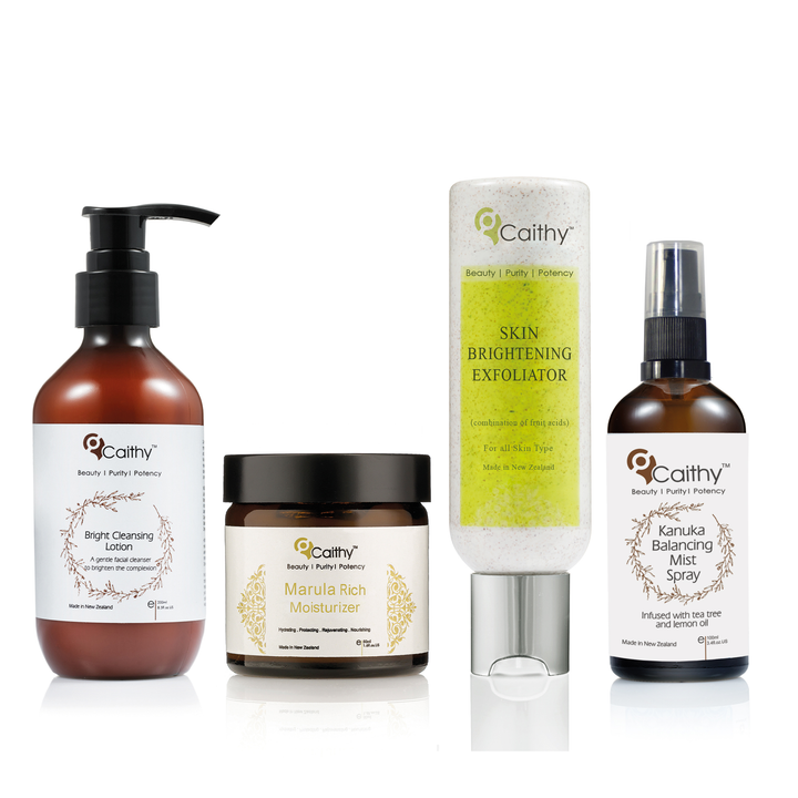 Marula Rich Anti Oxidants - Anti Aging Routine for Oily Skin